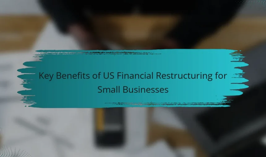 Key Benefits of US Financial Restructuring for Small Businesses