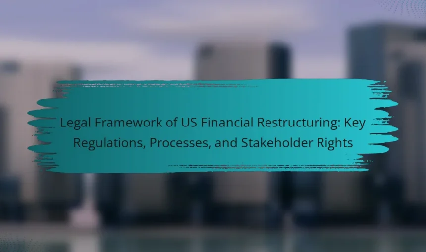 Legal Framework of US Financial Restructuring: Key Regulations, Processes, and Stakeholder Rights