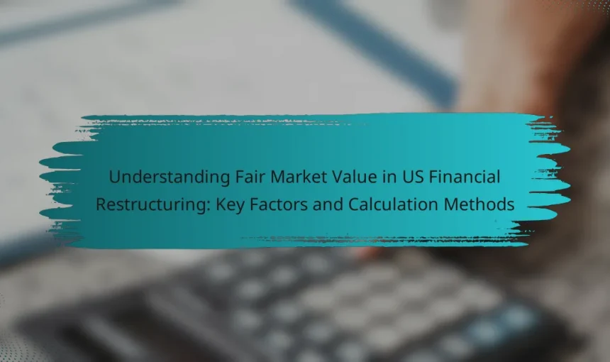 Understanding Fair Market Value in US Financial Restructuring: Key Factors and Calculation Methods