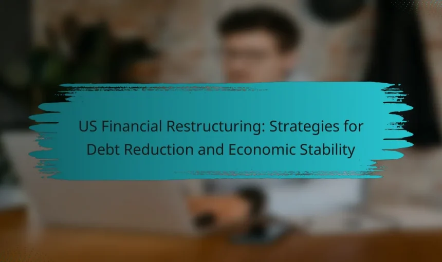 US Financial Restructuring: Strategies for Debt Reduction and Economic Stability